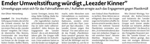 Read more about the article Leezder Kinner Umweltpreis