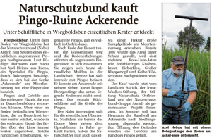 Read more about the article Kauf einer weiteren Pingoruine