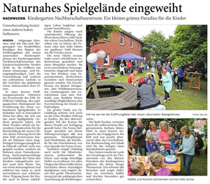 Read more about the article Obstbaum Kinderschutzbund Norden